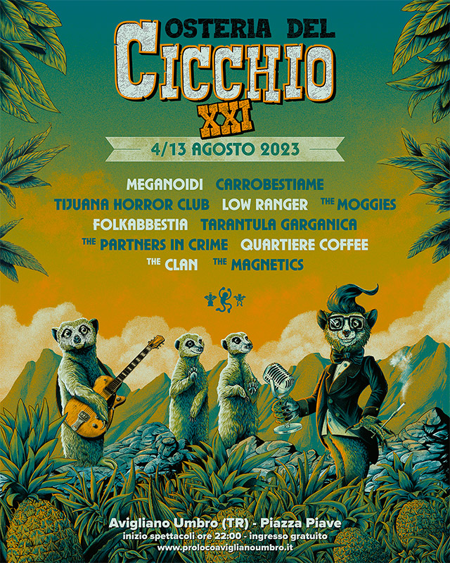 Osteria del Cicchio, festival musicale umbro conosciuto in tutto il centor italia!